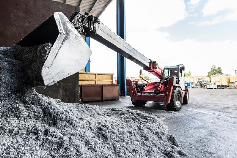 Stockage sur le site de Muret. ©Sovamep. Stockage sur le site de Muret. ©Sovamep.