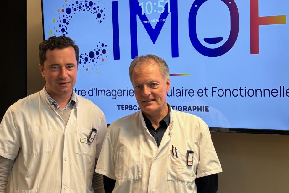 Le Dr Éric Bullier, directeur général et le Dr Kristiaan Claeys, président du CIMOF. (Photo CIMOF)