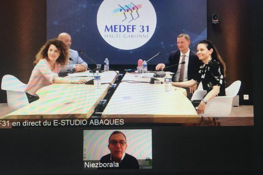 Ce webinaire sur la reprise d'activité sera suivi d'un prochain rendez-vous sur le même format, sur le thème du management. Vidéoconférence organisée avec Abaques Audiovisuel. Ce webinaire sur la reprise d'activité sera suivi d'un prochain rendez-vous sur le même format, sur le thème du management. Vidéoconférence organisée avec Abaques Audiovisuel.