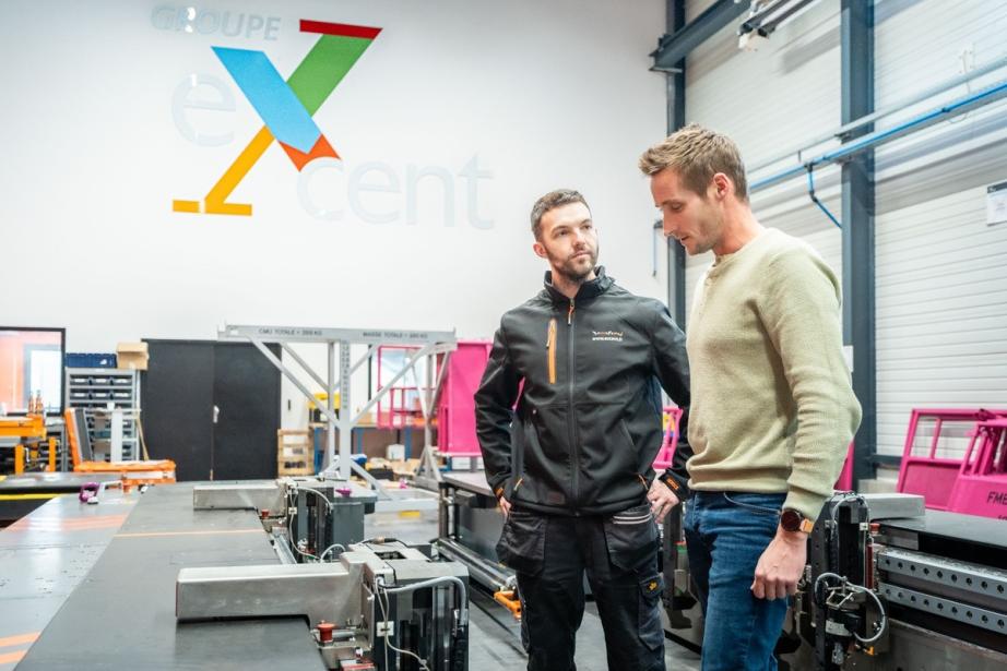 Aujourd’hui, eXcent, au capital 100% privé, compte 780 collaborateurs, 17 agences en France, 5 à l’étranger et développe un chiffre d’affaires de 103 millions d'euros. (Photo Quentin Gustot)