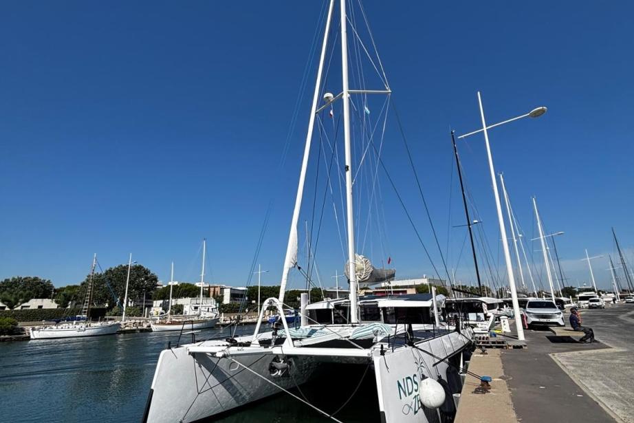 À Canet-en-Roussillon, Windelo poursuit le développement de ses catamarans de grande croisière éco-conçus. L’extension du chantier naval doit permettre à l’entreprise de doubler sa capacité de production et d’accompagner la création de 56 emplois qualifiés dans les Pyrénées-Orientales. (Photo TotalEnergies)
