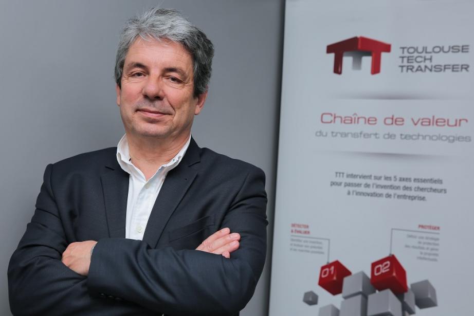 Pierre Dufresne, président de Toulouse Tech Transfer Pierre Dufresne, président de Toulouse Tech Transfer