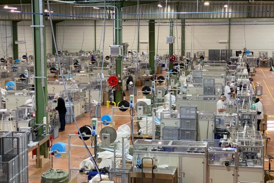 AHG Medical vise les 30 millions de maques Auriol par mois. AHG Medical vise les 30 millions de maques Auriol par mois.