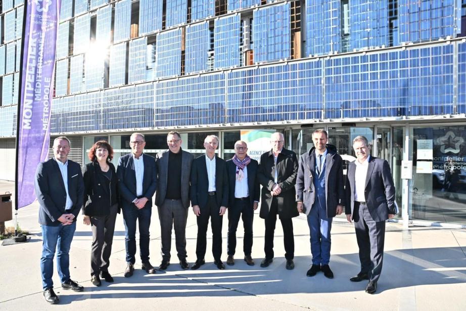 « Cette CO.OP carbone lancée par l’Agence de Développement et des Transitions, accompagnée par l’expertise d’EDF, est un outil majeur pour la décarbonation de nos territoires et l’accompagnement des acteurs économiques» Michaël DELAFOSSE, maire de Montpellier et président de Montpellier Métropole. (Photo : Frédéric Damerdji/Montpellier Méditerranée Métropole)