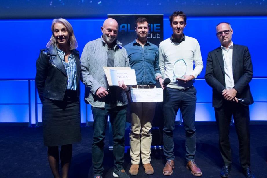 Guillaume Valladeau et Jean-Christophe Poisson les deux jeunes fondateurs et dirigeants de VorteX.IO Guillaume Valladeau et Jean-Christophe Poisson les deux jeunes fondateurs et dirigeants de VorteX.IO