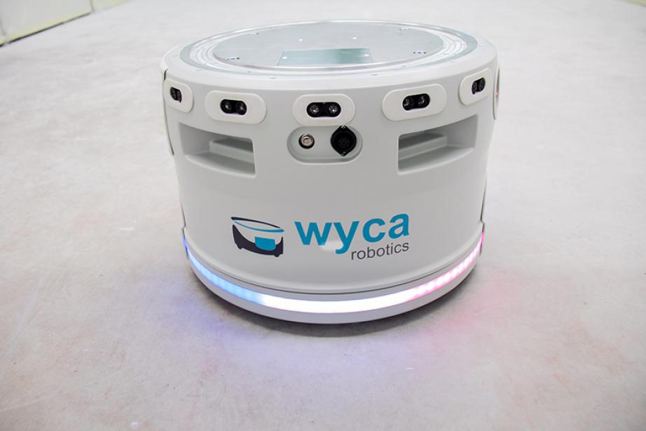 Elodie, le véhicule autonome de Wyca Robotics
