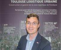 François Cantinaud, président de Toulouse Logistique Urbaine