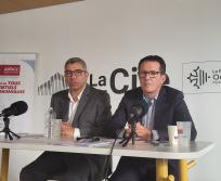 Jalil Benabdillah, vice-président de la Région Occitanie délégué à l'emploi, et Nicolas Schaeffer, directeur de l'agence Ad'Occ. (Photo : Dorian Alinaghi - Entreprises Occitanie)