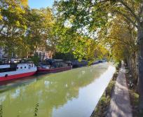 Le canal du Midi (ici à Toulouse) est classé au Patrimoine mondial de l'Unesco. (Photo : Anthony Assémat - Entreprises Occitanie)