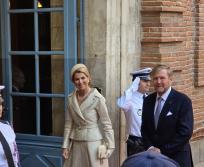 La reine Máxima et le roi Willem-Alexander des Pays-Bas. (Photo Dorian Alinaghi Entreprises Occitanie)