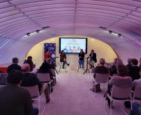 Une vingtaine de dirigeants se sont déplacés au Meeting Lab à Toulouse pour suivre cet afterwork. (Photo Dorian Alinaghi)