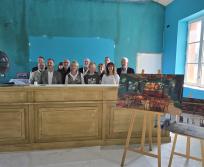 Au cœur de L’Envol des Pionniers, le Café des Pionniers s’apprête à ouvrir ses portes dans une ambiance inspirée des années folles. (Photo Dorian Alinaghi)