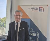 Sameul Hervé, président du Medef Occitanie. (Photo Dorian Alinaghi)
