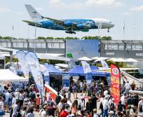 En 2019, le Salon du Bourget avait conduit à la signature de 140 milliards de dollars de contrats et avait accueilli 316 000 visiteurs. (Photo : SIAE)