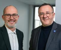 Nicolas Capet, fondateur d’Anywaves et Cédric Lorant, fondateur d’EmTroniX. (Photo: Anywaves/EmTroniX)