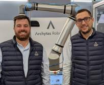 De gauche à droite : Matthieu Luchilo et Stéphane Lasserrade, co-dirigeants de  (Photo Archytas Robotics)