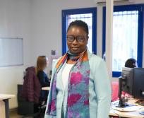 Bineta Mbaye Ba, salariée en parcours d’insertion. (Photo FEI Occitanie)