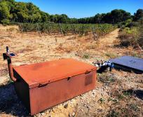 Le monde agricole cherche des solutions, comme ici à Gruissan (Aude) avec la Réutilisation des eaux usées traitées (REUT). (Photo : Sylvie Brouillet - Entreprises Occitanie)