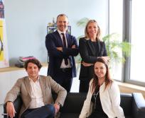 Sandrine Chabaud (en haut à droite), fondatrice de Fortunea Invest, rejoint CF Gestion Privée en qualité d’associée et prend la direction du pôle toulousain. Avec une équipe de 30 experts et près de 4 000 clients, le cabinet consolide son ancrage en Occitanie et affirme ses ambitions de croissance aux côtés du Groupe CF, qui fédère 47 Associés, 1 200 collaborateurs. (photo Gestion Privée)