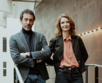 Matthieu Cruciani et Émilie Capliez, directeurs  du Théâtre de la Cité. (Photo Siimon Gosselin)