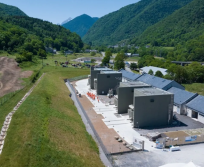 Le chantier a aussi généré des retombées économiques locales estimées à 25 millions d’euros, avec la création de 15 emplois équivalent temps plein pour des personnes éloignées de l’emploi ou demandeuses d’emploi. (Photo RTE)