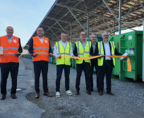 Le projet de centrale solaire de Castelnaudary se distingue par la diversité des solutions déployées : ombrières de parking et de stockage, centrales en toiture, centrale au sol et désormais ombrières grande hauteur au-dessus des bennes céréalières. (Photo Oxygen)