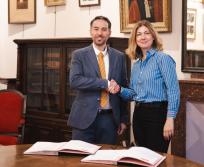Toulouse School of Management et Pierre Fabre renforcent leurs liens, de la formation au recrutement. (Photo TSM) 