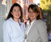 Fabienne Peltier, directrice déléguée de Denbora et Dominique Labaï, fondatrice. (Photo Denbora)