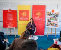 Carole Delga, présidente de la Région Occitanie/Pyrénées-Méditerranée. (Photo Arcangeli Léo - Région Occitanie)
