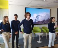 L'équipe de la start-up de Toulouse Elda Technology, avec la CEO Julie Aubert (à droite). (Photo : Anthony Assémat - Entreprises Occitanie)