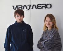 Joseph Risson et Mathilde Bouilloux, fondateurs de Viraj Aero. (Photo Viraj Aero)et 