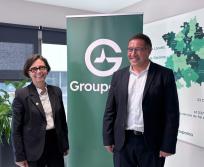 Florence Bousquet, directrice générale et Pierre Martin, président de Groupama d’Oc. (Photo Groupama d'Oc)