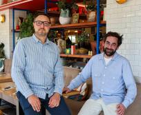 De gauche à droite : Romain Daubigné et Maël Couloumat. (Photo La Côte & l’Arête°