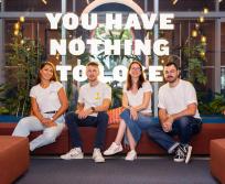 Les fondateurs de Polpoz : Virginie Delrieu, Jean Ciapa, Laëtitia Ruault-Durand et Ugo de Luca. (Photo Joris Gaigne)