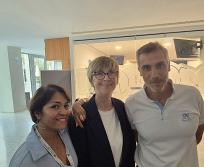 De gauche à droite : Elia Pribil, Sophie Nanin et Gauthier Krikorian. (Photo CIRT Industrie)