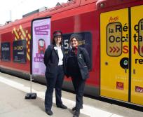 Ce jeudi 22 mai, de 11h à 15h, la gare de Toulouse-Matabiau accueille une opération inédite de recrutement. (Photo E. Grimault / SNCF)
