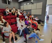 Les Déterminés de la promo 2023 de Toulouse ont soutenu leurs projets devant un jury d'experts, mardi 2 octobre 2023 à Aeroscopia, à Blagnac (Haute-Garonne). (Photo : Anthony Assémat - Entreprises Occitanie)