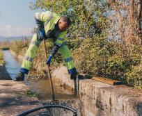 Au sud de Toulouse, le Conseil départemental de Haute-Garonne mène une expérimentation sur le soutien d'étiage. (Photo : CD 31/Aurélien Ferreira)