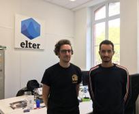 Jean-Charles Risch et Thomas Angalo, deux des trois cofondateurs de la start-up Elter.