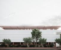 Ce nouvel établissement, actuellement en construction à Toulouse-Montaudran, accueillera notamment des activités d’hospitalisation de jour et de consultation dans plusieurs spécialités. (Photo agence YE)