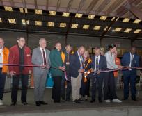 Avec 7 000 m² d’entrepôts et 400 m² de bureaux, ce nouvel outil doit permettre à terme de regrouper l’ensemble de ses activités, tout en confortant son rôle de plateforme régionale pour l’Occitanie. (Photo La Banque Alimentaire)