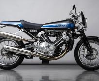 Brough Superior, le bleu lui va à merveille