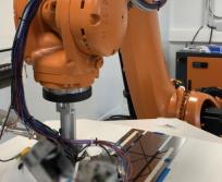 Robot de mise en place et fabrication composite