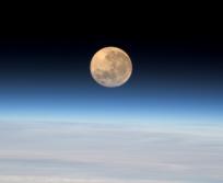La Lune vue depuis la SSI. Esa/Nasa/2016. 