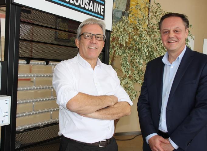 de g à d : Didier Simone (La Toulousaine) et Pierre Juillard (Insitu)
