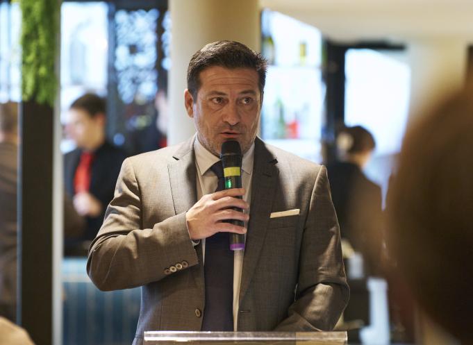 Thomas Fantini, président du Medef Haute-Garonne. (Photo Pierre Carton)