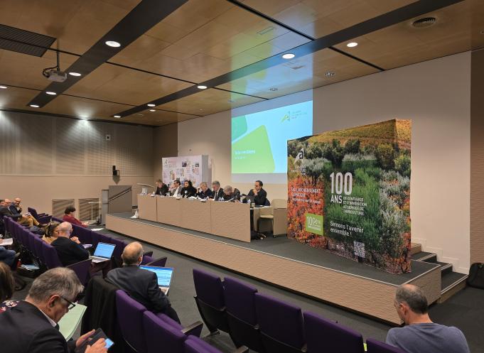 Pour célébrer le centenaire des Chambres d'agriculture en France, les Chambres d'Agriculture d'Occitanie ont élaboré un projet collaboratif novateur intitulé "La fresque des 100 ans de l'agriculture en Occitanie". (Photo : Dorian Alinaghi - Entreprises Occitanie)