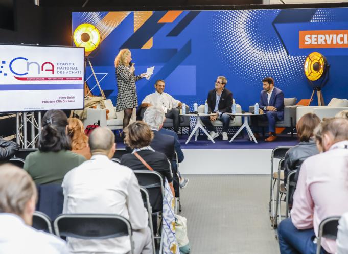 Le salon Serviciz, qui se déroulera au pavillon du Stade Toulousain, devrait réunir 180 exposants et 2000 dirigeants. (Photo : Lydie Lecarpentier)