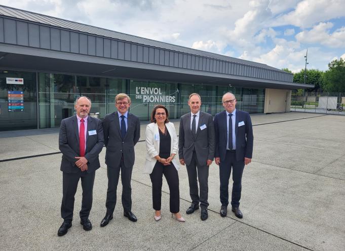 Airbus et ADP s’engagent à investir 100 000 euros chacun sur trois ans. (Photo : Dorian Alinaghi - Entreprises Occitanie)