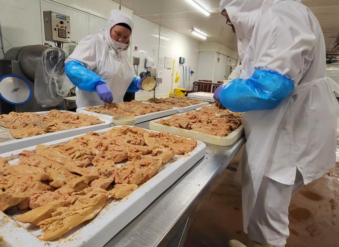 L'usine de Gimont de l'entreprise Ducs de Gascogne transforme 100 tonnes de foie gras par an. (Photo : Anthony Assémat - Entreprises Occitanie)